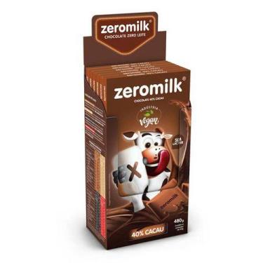 Imagem de Chocolate Zeromilk Puro 80G Caixa 6 Un - Genevy