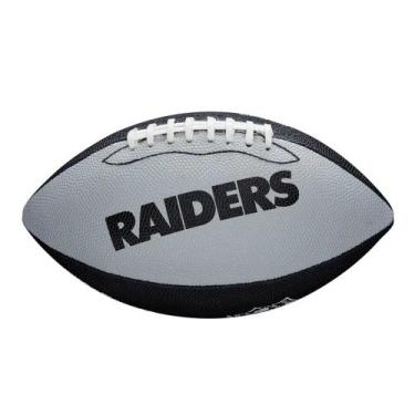 Imagem de Bola De Futebol Americano Wilson Nfl Las Vegas Raiders Team Logo Jr