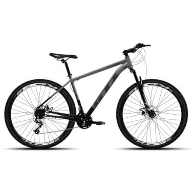 Imagem de Bicicleta Aro 29 GTI Roma 24 Marchas Freio a Disco Suspensão 80mm,15,Preto Degradê Cinza
