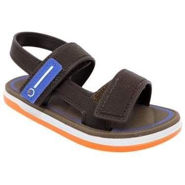 Imagem de Sandalia Papete Infantil Menino Cartago Malaga 12405 Sport Macio Leve 