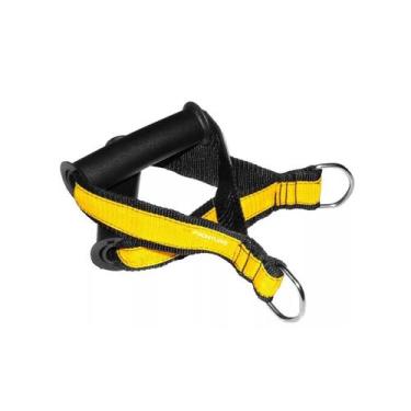 Imagem de Puxador de Mão Estribo Nylon Alça Para CrossOver Remada Academia Pilat