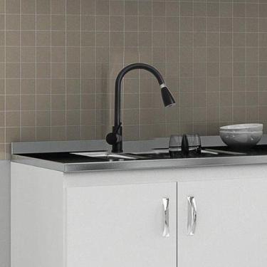 Imagem de Torneira Goumet Pull Down Monocomando Agua Quente e Fria Bancada Cozin