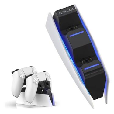 Imagem de Base Carregamento Duplo Compátivel Com Controle Ps5