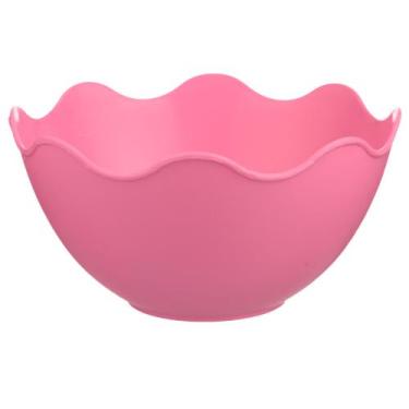 Imagem de Conjunto de Tigelas 10 pçs - Plástico 300ml - Magno festas, ROSA BB