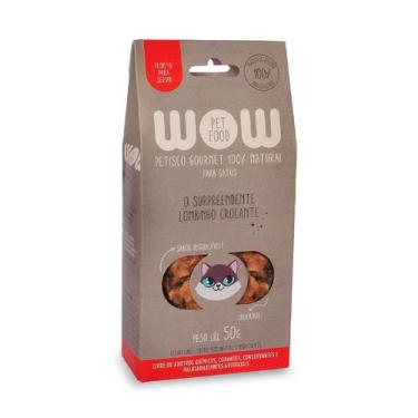 Imagem de Petisco Wow Pet Food Gourmet Lombinho Crocante para Gatos 50 g
