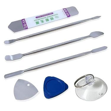 Imagem de Kit de reparo profissional de ferramentas de abertura de eletrônicos para celulares, laptops, tablets, 7 peças