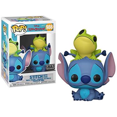 Imagem de Funko pop Lilo e Stitch Stitch com sapo