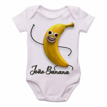Imagem de body nenê criança roupa bebê João Banana - Empório Dutra, P   ( 0-2 Me