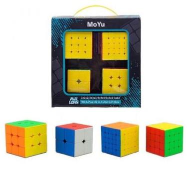 Imagem de Cubo Mágico Profissional 5x5 4x4 3x3 2x2 High Performance - Moyu