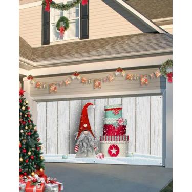 Imagem de Capa de banner de porta de garagem Cantando no Natal 183x396cm - Singi