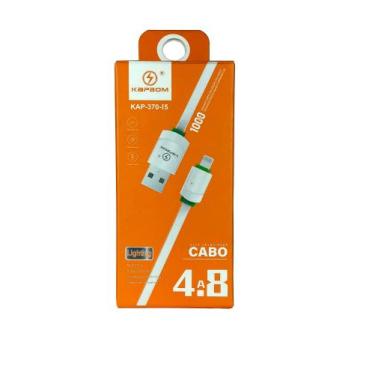 Imagem de Cabo de dados e carregamento com conexão usb lightning - kapbom