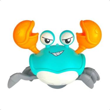 Imagem de Brinquedo Caranguejo Fujão Toca Musica Sensor Indução Robô - WE COMPAN