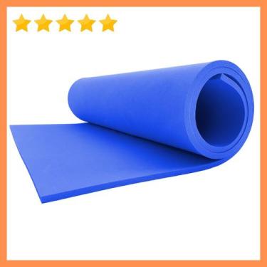 Imagem de Colchonete academia ginástica 1,00x0,50m alta densidade - Ams Eva, Azu