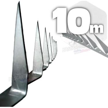 Imagem de Lanças para muro cerca arame farpado concertina - 10m - JJ MASCARENHAS