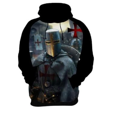 Imagem de Moletom Casaco Cavaleiros Templários Cruzadas Armaduras 8 - Enjoy Shop