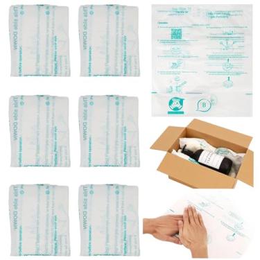 Imagem de Thrseely Saco de Espuma para Envio, 6 Unidades de 16"x14" Espuma Expansível para Envio, Pacote Instantâneo, Sacos de Embalagem de Espuma Expansível Rápida, Soluções de Embalagem, C (6 Peças 16"X14")