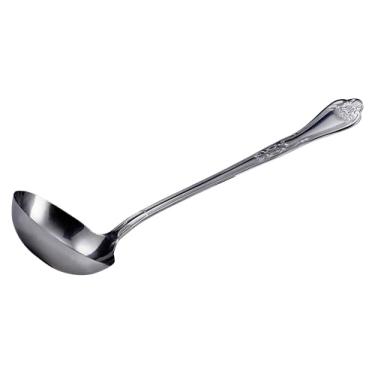 Imagem de Winco concha de molho e sopa de aço inoxidável, 118 ml cada.