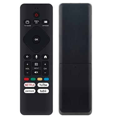 Imagem de Allimity Controle remoto de voz de substituição URMT26CND001 compatível com Philips LED Android TV 75PFL5604/F7 43PFL5604/F7 43PFL5704/F7 50PFL5604/F7 50PFL5704/F7 55PFL5604/F7 55PFL5704/F7