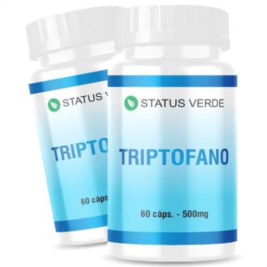 Imagem de 2 Potes Triptofano 60 Cáps - Status Verde