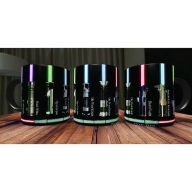 Imagem de Caneca Mágica Star Wars Sabres De Luz - Mega Oferta!!! - loja dinka