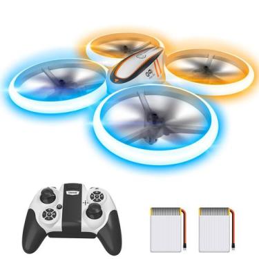 Imagem de Drone Q9s RC para Crianças com Modo Altitude Hold - 2 Baterias, Luzes 
