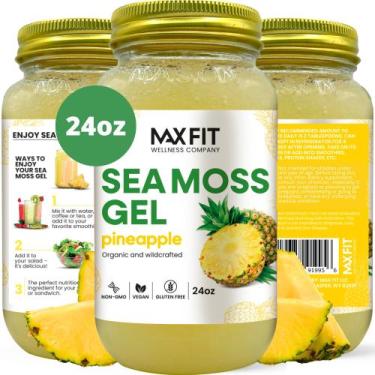 Imagem de Gel de Musgo Marinho Orgânico MAX FIT - 710ml - Cru e Feito em Santa L