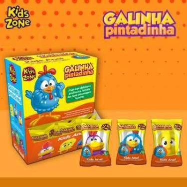 Imagem de Pirulito Kids Anel Galinha Pintadinha Display Com 32 - Kids Zone