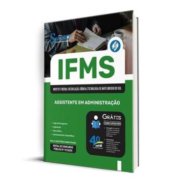 Imagem de Apostila IFMS  - Assistente em Administração - Editora Solução