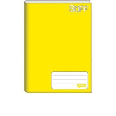 Imagem de Caderno Brochura Stiff 96 Folhas Jandaia Capa Dura
