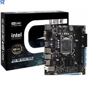 Imagem de Placa Mãe Goline Gl-H110-M2 Socket Lga 1151 Vga Ddr4- 6G 7G