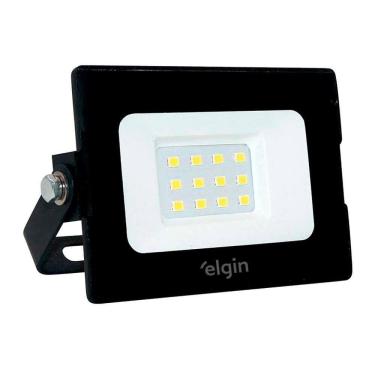 Imagem de Refletor Led Elgin 10w 6500k Preto