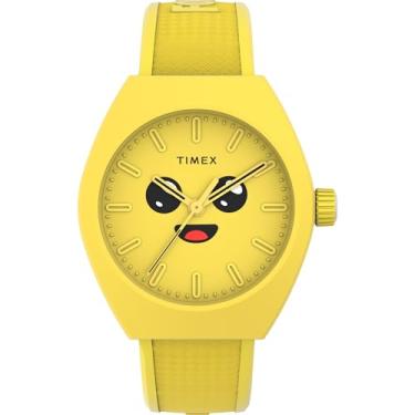 Imagem de Timex Relógio masculino Urban Pop x Fortnite 40 mm - pulseira amarela, mostrador amarelo, caixa amarela, Amarelo