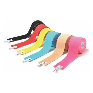 Imagem de Fita Kinesio Tape Bandagem Funcional Elástica Adesiva Sports - alfasho