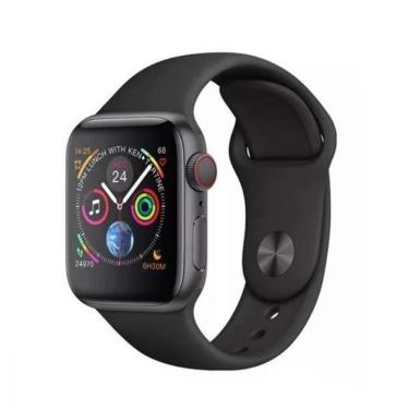 Imagem de Smartwatch Iwo 9 44mm Compatível Android E IOs Preto