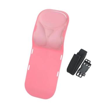 Imagem de KiBcsLic Do Escritório Scarm, Placa de Trás Do Assento, Apoio Versátil Da Cintura Portátil de Repouso Na Cadeira, a Parte Superior Rosa Acolchoada, Tamanho real