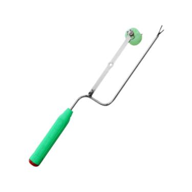 Imagem de Generic Ferramenta de plantio de batata-doce, dispositivo de transplante, ferramenta de jardim portátil de metal, com rodas, premium, resistente, prática e, Roda única