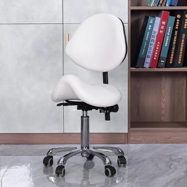 Imagem de Slawle Rolling Doboil com suporte de costas, cadeira hidráulica e confortável para as costas saudáveis, cabeleireiro facial spa de sela