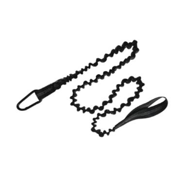 Imagem de menolana Corda elástica para remo, 40-60 polegadas, leve, segura, para caiaque, barco, andaime, Preto