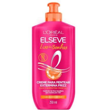 Imagem de Creme para Pentear L'Oréal Paris Elseve Liso dos Sonhos 250ml, KIT - 2
