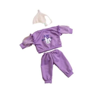 Imagem de Roupas De Boneca Bebê Reborn De 55cm, Acessórios De Boneca De Brinqued