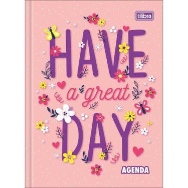 Imagem de Agenda Diária Permanente Costurada Tilibra Pepper Feminina /Masculina 