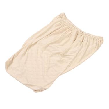 Imagem de Acouto Universal Thic Ombus Pattern Stretch Dining CH Slipcover, Bege, Respirável Suave para Cadeiras de Cozinha