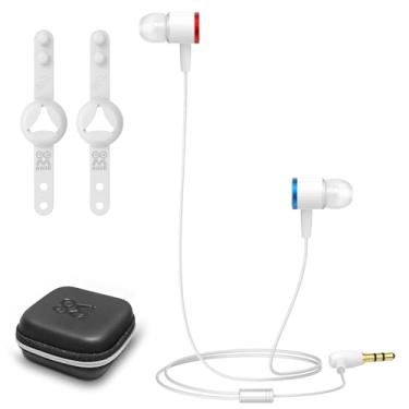 Imagem de AMVR Fones de ouvido intra-auriculares com isolamento de ruído compatíveis com Meta Quest 3 | Acessórios VR compatíveis com fones de ouvido Quest-3 com tampões de ouvido de silicone personalizados e