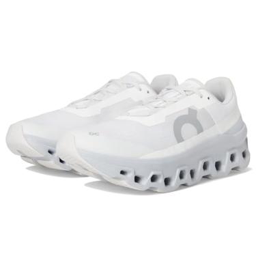 Imagem de On Cloudmonster Tênis feminino, Branco | Glacier, 40