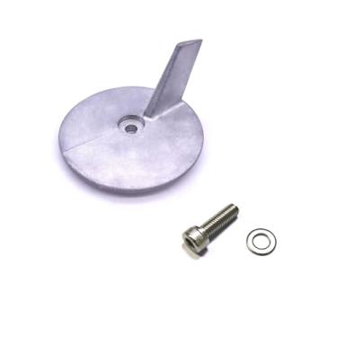 Imagem de SouthMarine Motor De Barco 664-45371-01 67C-45371-00 Ânodo Acabamento Em Liga Alumínio Para Popa Yamaha 25 Hp 30 40 50 Hp, Sierra 18-6096 (Liga Alumínio)