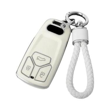 Imagem de Capa De Chave De Carro Em TPU Para Audi A4 A5 A6 Q5 Q7 TT TTS TFSI RS,