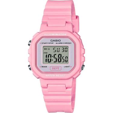 Imagem de Relógio Feminino Casio La-20Wh-4A1Df Digital Rosa