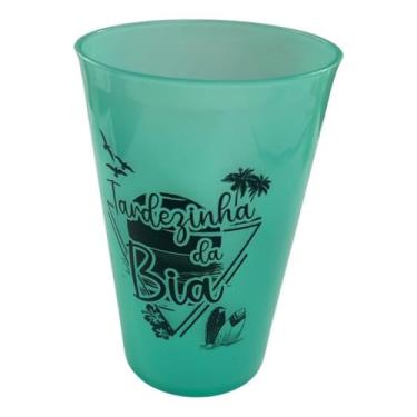 Imagem de Kit 50 Copos Ecológicos Personalizados 200ml – Reutilizáveis para Festas e Eventos (Tiffany)
