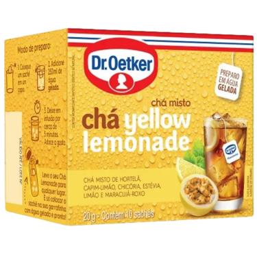 Imagem de Chá Misto Dr. Oetker Yellow Lemonade 20g com 10 Unidades