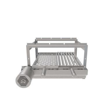 Imagem de A3 Grill Tradicional - Motor Giratório para 4 Espetos + Grelha Argenti